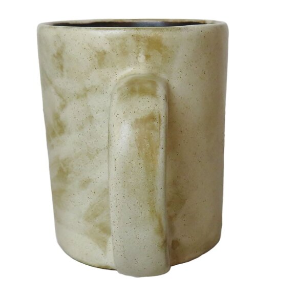 Handcrafted Mara Mexico Ceramic Coffee Tea Mug with Sun Face Design 4"tall EUC - Picture 7 of 11